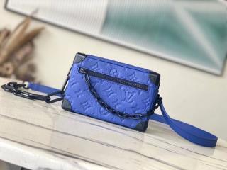 【M82558】 LOUIS VUITTON ルイヴィトン モノグラム・アンプラント バッグ コピー 23新作 MINI SOFT TRUNK ミニ・ソフトトランク メンズ ショルダーバッグ