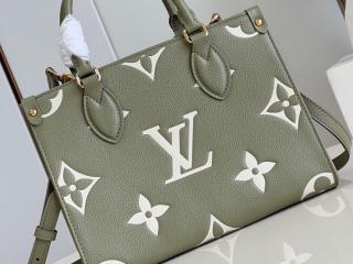 【M46647】 LOUIS VUITTON ルイヴィトン モノグラム・アンプラント バッグ スーパーコピー 23新作 onthego オンザゴー PM レディース トートバッグ