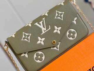 【M82480】 LOUIS VUITTON ルイヴィトン モノグラム・アンプラント バッグ コピー 23新作 POCHETTE FÉLICIE ポシェット・フェリシー レディース ショルダーバッグ