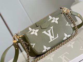 【M22670】 LOUIS VUITTON ルイヴィトン モノグラム・アンプラント バッグ スーパーコピー 23新作 MULTI ミュルティ・ポシェット・アクセソワール レディース ショルダーバッグ
