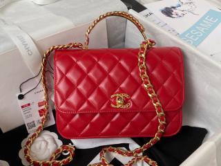 【AS4307-3】 CHANEL シャネル バッグ コピー 23年新作 フラップバッグ ラムスキン レディース ショルダーバッグ