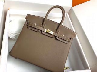 【birkin-ck18】 HERMES エルメス バッグ コピー Birkin バーキン25 ハンドバッグ ゴールド/シルバー金具選択可