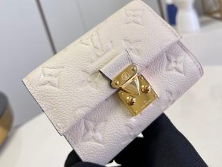 【M81071】 LOUIS VUITTON ルイヴィトン モノグラム・アンプラント 財布 スーパーコピー 23新作 MÉTIS ポルトフォイユ・メティス コンパクト レディース 三つ折り財布 クレーム
