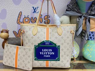 【M23501】 LOUIS VUITTON ルイヴィトン モノグラム・アンプラント バッグ コピー 23新作 NEVERFULL ネヴァーフル MM レディース トートバッグ