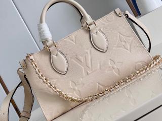 【M23698】 LOUIS VUITTON ルイヴィトン モノグラム・アンプラント バッグ コピー 23新作 ONTHEGO オンザゴー EW レディース ショルダーバッグ