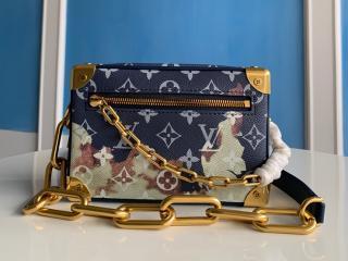 【M23731】 LOUIS VUITTON ルイヴィトン モノグラム・ブリーチ バッグ スーパーコピー 23新作 Mini Soft Trunk ミニ・ソフトトランク メンズ ショルダーバッグ