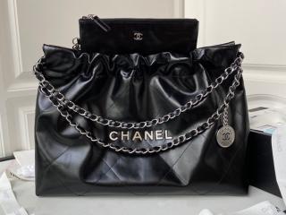 【AS4486-5】 CHANEL 22 シャネル バッグ スーパーコピー 23年新作 ハンドバッグ シャイニー カーフスキン レディース ショルダーバッグ