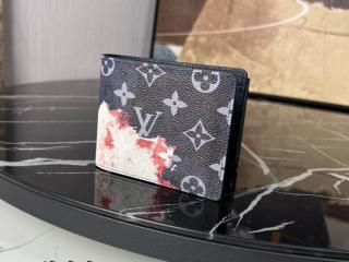 【M82827】 LOUIS VUITTON ルイヴィトン モノグラム・ブリーチ 財布 スーパーコピー 23新作 Pocket Organizer ポルトフォイユ・ミュルティプル メンズ 二つ折り財布