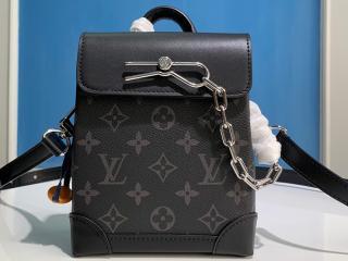 【M82774】 LOUIS VUITTON ルイヴィトン モノグラム・エクリプス バッグ コピー 23新作 Nano ナノ・スチーマー メンズ ショルダーバッグ