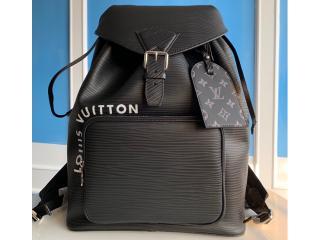 【M23099-Black】 LOUIS VUITTON ルイヴィトン エピ バッグ スーパーコピー 23新作 Montsouris モンスリ・バックパック メンズ バッグ