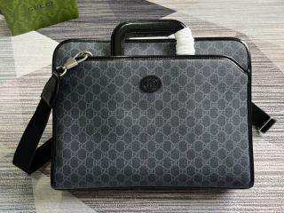 【‎700531 92THF 1000】 GUCCI グッチ バッグ スーパーコピー 23新款 Briefcase インターロッキングG ブリーフケース メンズ ショルダーバッグ