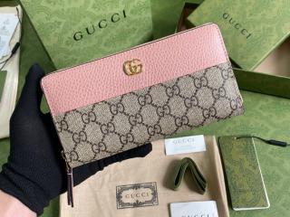 【456117-4】 GUCCI グッチ 長財布 コピー 23新款 ダブルG ジップアラウンドウォレット ラウンドファスナー財布