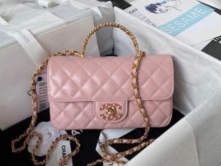 【AS4362-1】 CHANEL シャネル バッグ コピー 24 Cruise ハンドバッグ ラムスキン レディース ショルダーバッグ