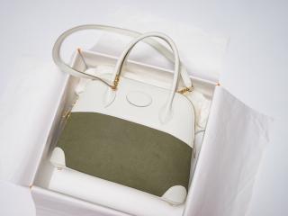 【bolide314】 HERMES エルメス ボリード バッグ コピー Bolide 31 Swift キャンバス レディース ハンドバッグ 4色可選択