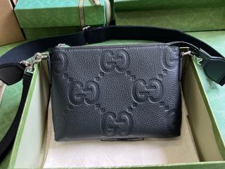 【761747-1】 GUCCI グッチ バッグ スーパーコピー 23新款 Jumbo ジャンボGG スモール メンズ メッセンジャーバッグ