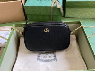 ‎【772759-1】 GUCCI グッチ バッグ スーパーコピー 23新款 〔GGマーモント〕ミニ ショルダーバッグ