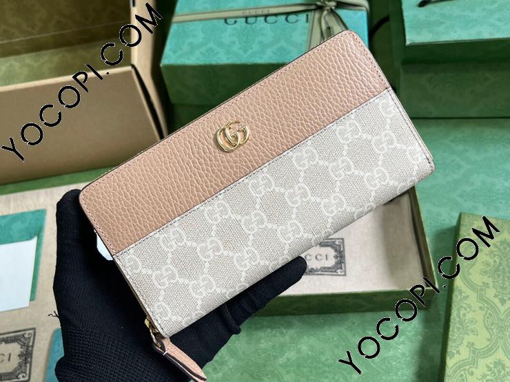 GUCCI グッチ ファスナー 長財布 ダブルG 楽天市場】GUCCI グッチ ダブルGロゴ小銭入れ付きラウンド