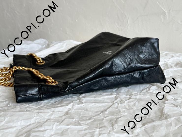 VIPSALE【BALENCIAGA】ウィメンズ Crush スモール トートバッグ BALENCIAGA - CRUSH スモール トートバッグ / レザー製