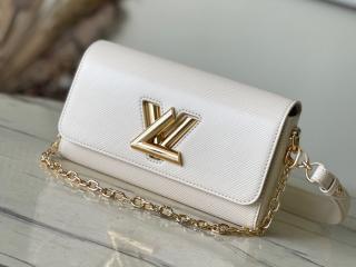 【M24550】 LOUIS VUITTON ルイヴィトン エピ バッグ コピー 24新作 ツイスト TWIST WEST レディース ショルダーバッグ クオーツ