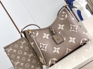 【M47180】 LOUIS VUITTON ルイヴィトン モノグラム・アンプラント バッグ スーパーコピー 24新作 CARRYALL キャリーオール ジップ NM PM レディース ショルダーバッグ