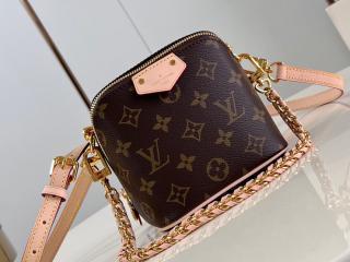 【M47096】 LOUIS VUITTON ルイヴィトン モノグラム バッグ スーパーコピー 24新作 JUST IN CASE ジャストインケース レディース ショルダーバッグ