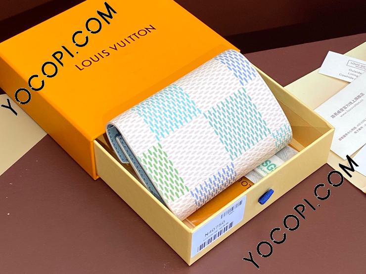 N40750】 LOUIS VUITTON ルイヴィトン ダミエ 財布 コピー 24新作  