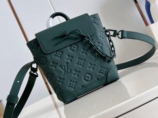 【M83052】 LOUIS VUITTON ルイヴィトン モノグラム・アンプラント バッグ コピー 24新作 NANO STEAMER ナノ･スティーマー メンズ ショルダーバッグ