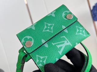 【M83153】 LOUIS VUITTON ルイヴィトン モノグラム カードケース コピー 24新作 NECKLACE ポルト カルト･オンストラップ 財布＆小物 カクタス グリーン