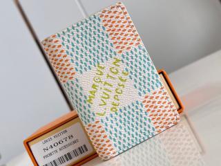 N40632】 LOUIS VUITTON ルイヴィトン ダミエ・ゴルフ 財布