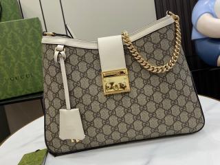 【795113-3】 GUCCI グッチ バッグ スーパーコピー 24新作 PADLOCK 〔パドロック〕GG ミディアム レディース ショルダーバッグ
