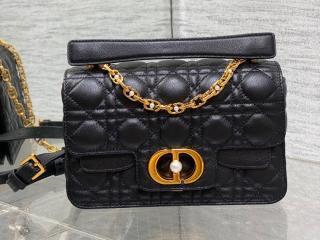 【M9271UBHI-1】 Dior Jolie ディオール バッグ スーパーコピー 24新作 トップハンドルバッグ スモール カナージュ カーフスキン レディース ショルダーバッグ