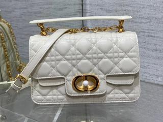 【M9271UBHI-3】 Dior Jolie ディオール バッグ スーパーコピー 24新作 トップハンドルバッグ スモール カナージュ カーフスキン レディース ショルダーバッグ
