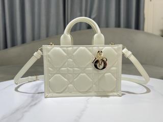【S5573OWHP-2】 Dior ディオール バッグ スーパーコピー 24新作 Book Tote バッグ ミニ マクロカナージュ カーフスキン レディース トートバッグ