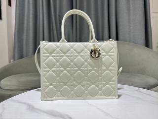【M1324OWHP-4】 Dior ディオール バッグ スーパーコピー 24新作 Book Tote バッグ ミディアム マクロカナージュ カーフスキン レディース トートバッグ