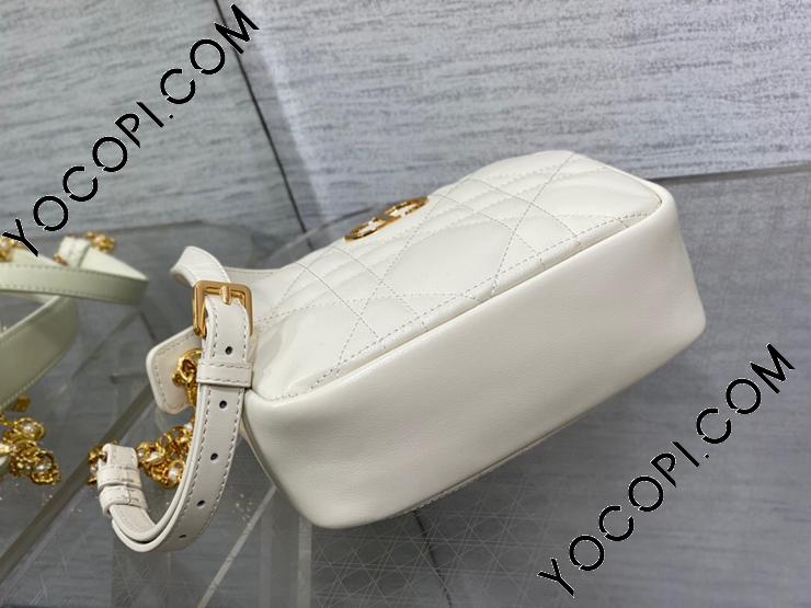 ディオール Dior Caro トップハンドル カメラバッグ スモール 個性的なチェーン☆】 Dior Caro ソフトバッグ スモール (Dior