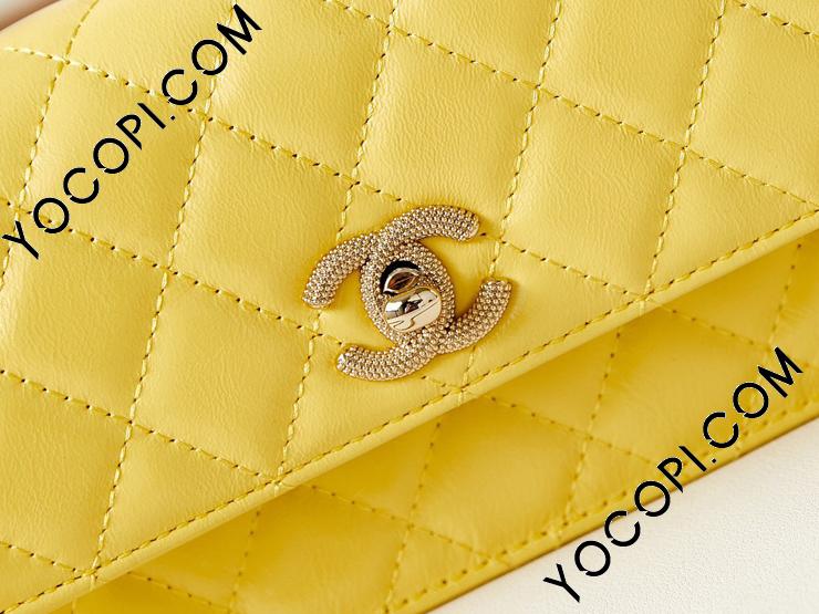 CHANELクラッチバッグクルーズラインココハバナカープリントラムスキンイエロー 楽天市場】【財布】CHANEL シャネル クラッチ クラッチバッグ