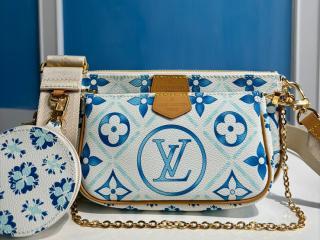 【M25374】 LOUIS VUITTON ルイヴィトン モノグラム･タイル バッグ コピー 24新作 ミュルティ･ポシェット･アクセソワール レディース ショルダーバッグ