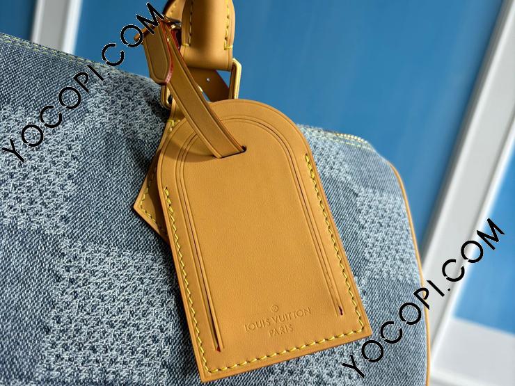 ダミエデニムがこなれ感 Louis Vuitton ショルダーバック ルイ・ヴィトン“デニム素材＆ダミエ・モチーフ”のメンズバッグ