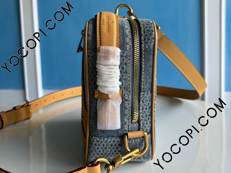 N40706】 LOUIS VUITTON ルイヴィトン ダミエ・デニム バッグ スーパー