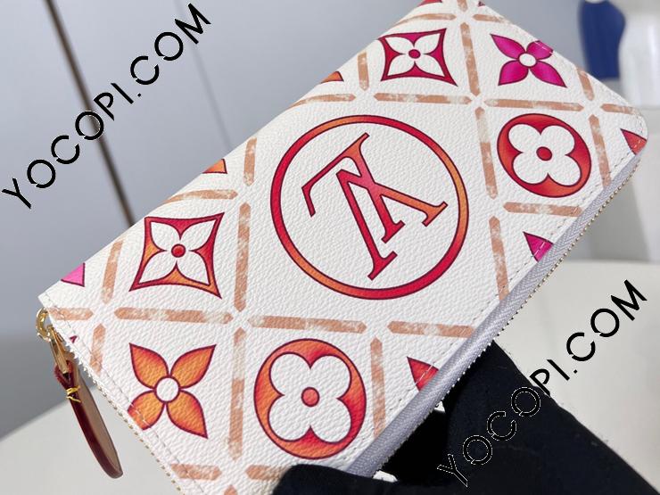 Louis Vuitton 長財布 グレー モノグラム　ジッピーウォレット Louis Vuitton グレー モノグラム 長財布