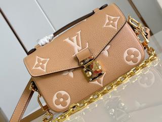 【M12735】 LOUIS VUITTON ルイヴィトン モノグラム・アンプラント バッグ コピー 24新作 ポシェット･メティス EW レディース ショルダーバッグ