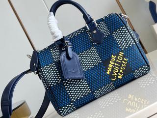 【N40691】 LOUIS VUITTON ルイヴィトン ダミエ･ヘリテージ バッグ コピー 24新作 SPEEDY スピーディ･バンドリエール 25 メンズ ショルダーバッグ