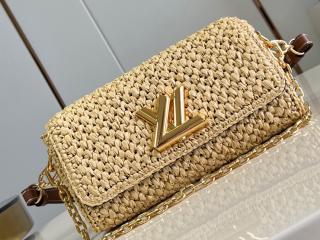 【M25030】 LOUIS VUITTON ルイヴィトン バッグ スーパーコピー 24新作 twist ツイスト WEST レディース ショルダーバッグ