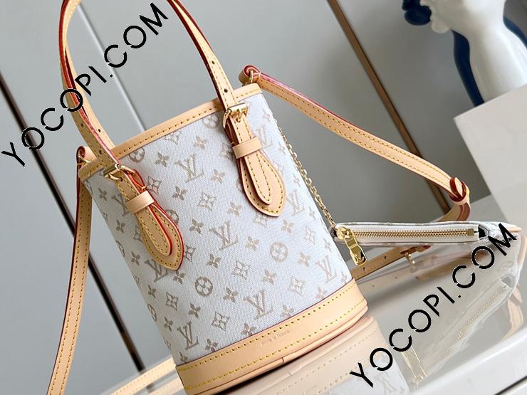 M12317】 LOUIS VUITTON ルイヴィトン モノグラム バッグ コピー 新作 - 2024秋冬ショーアイテム ナノ・バケット レディース  ショルダーバッグ_ルイヴィトン ショルダーバッグ_ルイヴィトンバッグ_ルイヴィトンコピー_ブランドコピー優良店