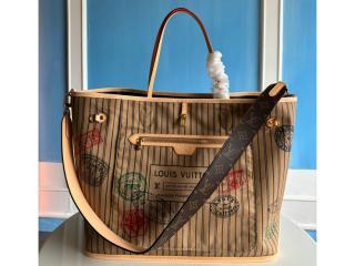 【M11948】 LOUIS VUITTON ルイヴィトン モノグラム バッグ コピー 24新作 リバーシブル Neverfull ネヴァーフル･インサイドアウト GM レディース トートバッグ