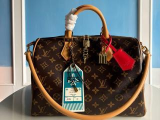 【M11945】 LOUIS VUITTON ルイヴィトン モノグラム バッグ スーパーコピー 24新作 speedy スピーディ･バンドリエール 30 ソフト レディース ショルダーバッグ