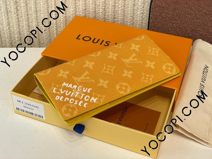 M12656】 LOUIS VUITTON ルイヴィトン モノグラム・ヘリテージ 長財布