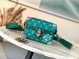 【M12686】 LOUIS VUITTON ルイヴィトン モノグラム･ヘリテージ バッグ スーパーコピー 24新作 ソウル･トランク メンズ ショルダーバッグ