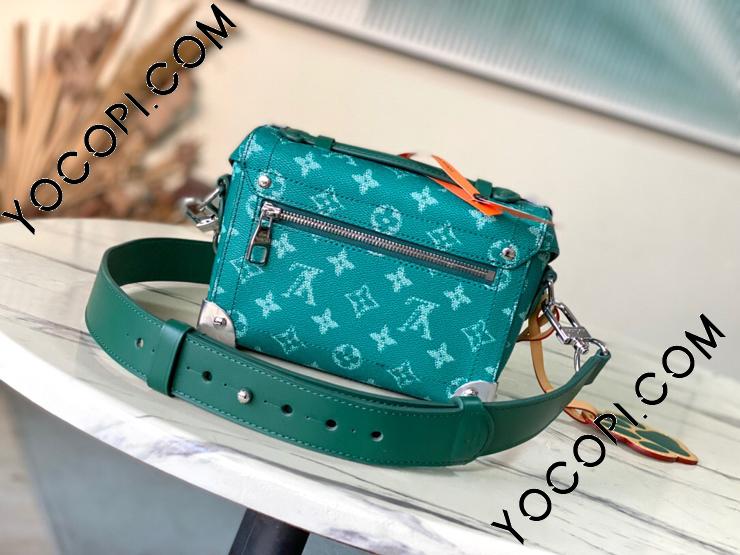 コーデに馴染む♪【Louis Vuitton】ソウル・トランク バッグ LOUIS VUITTON 2025年新作 ソウルトランク ブラックレザー 29cm