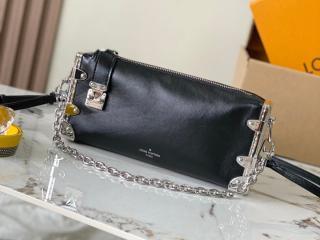 【M25445】 LOUIS VUITTON ルイヴィトン バッグ コピー 新作 Slim Trunk スリム トランク レディース ショルダーバッグ 3色可選択